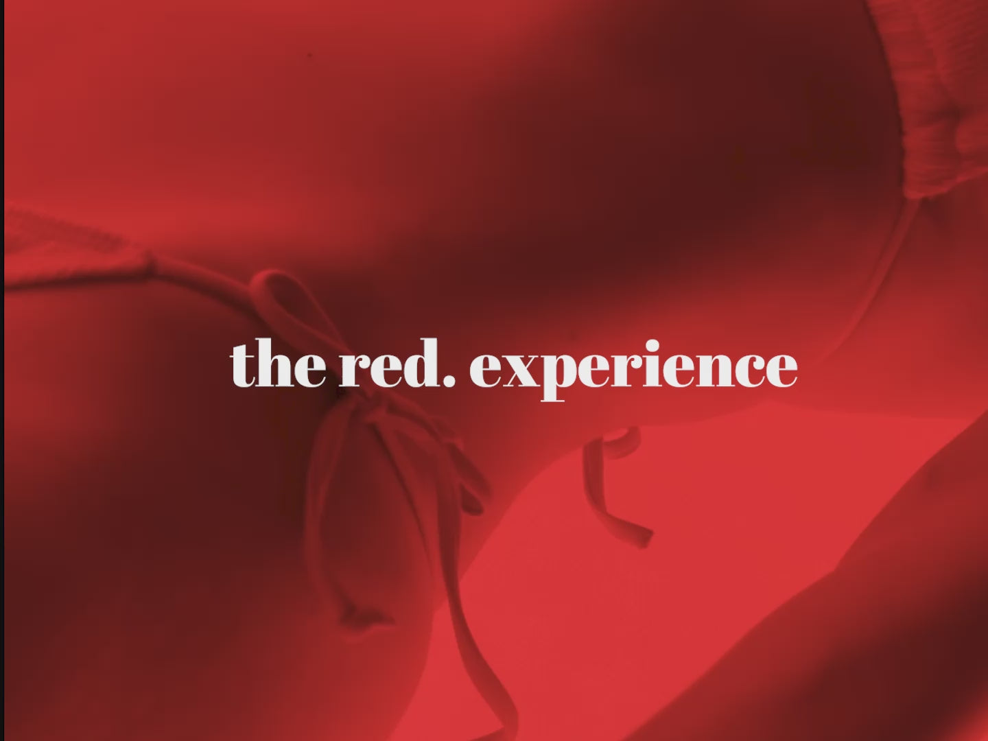 Load video: The red experience - 11 minutes of mindfulness under the red. bed